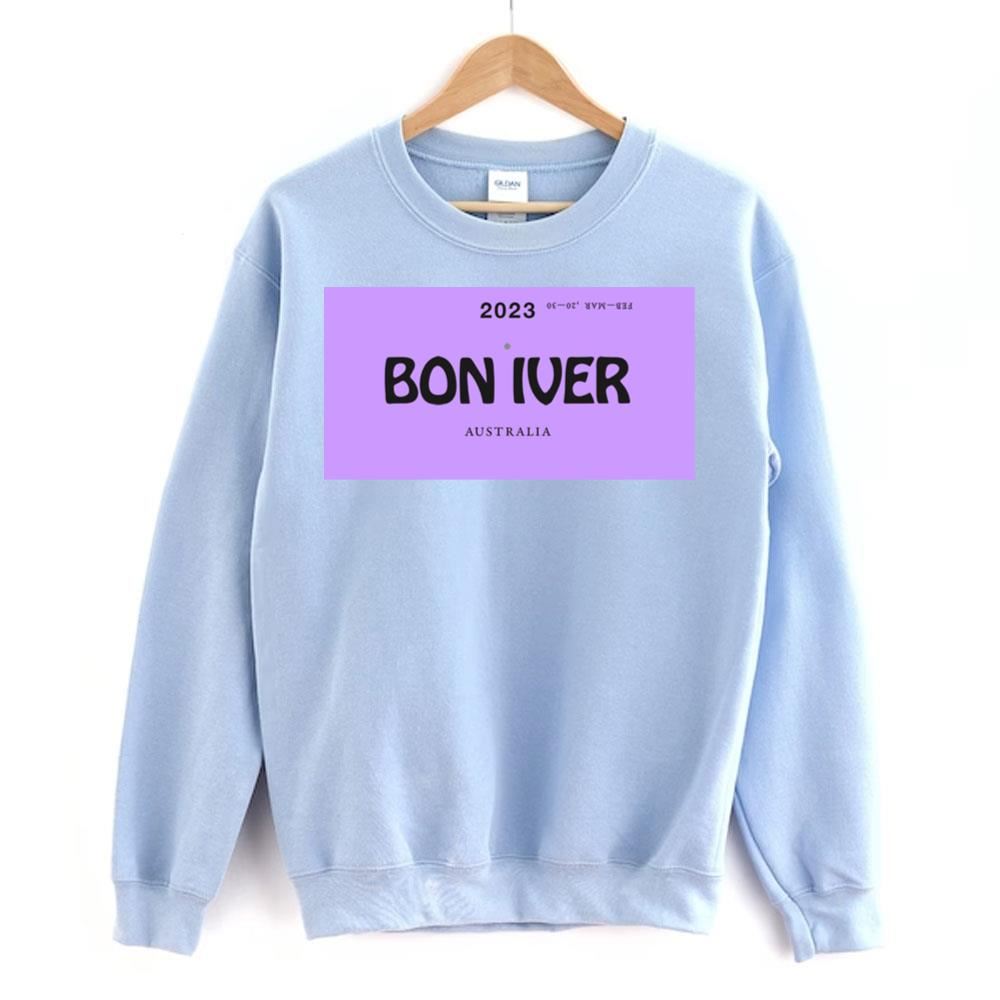 Bon Iver 2023 Limited Edition T-shirts